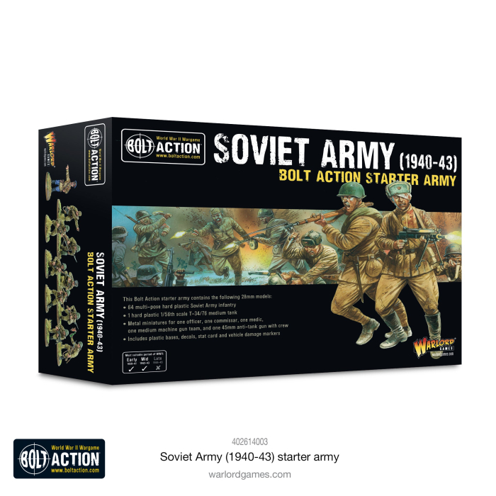 Bolt Action: Soviet Army (1940-43) Starter Army